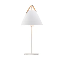 Lampe de table STRAP E27 IP20, blanche