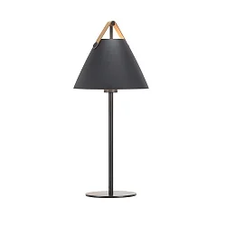 Lampe de table STRAP E27 IP20, noir 