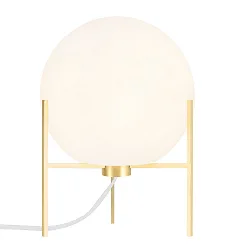 Lampe de table ALTON E14 IP20, noir mat 