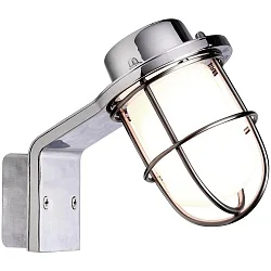 Luminaire mural d’extérieur MARINA G9 IP44, chrome 