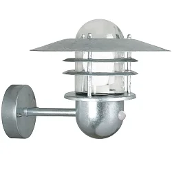 Lumière du capteur AGGER E27 IP54, galvanisé
