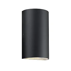 Luminaire mural d'extérieur ROLD LED ovale IP44, noir  