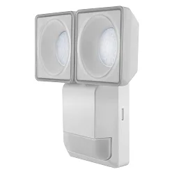 outdoor wall luminaire ENDURA® PRO FLOOD SENSOR 16W 2-fold, with sensor, tiltable IP55, white dimmable