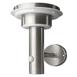 Lampe murale solaire ENDURA® STYLE SOLAR WALL SENSOR DOUBLE CIRCLE avec interrupteur, avec capteur, avec batterie IP44