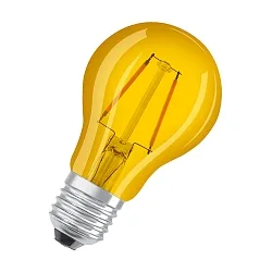 Ampoules décoratives à filament STAR DÉCOR CLASSIC A60 - YELLOW 622 commutable A60 clair E27 2,5W 235lm 2200K 300° CRI >60 