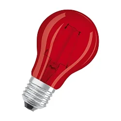 Ampoules décoratives à filament STAR DÉCOR CLASSIC A60 - RED 510 commutable A60 clair E27 2,5W 45lm 1000K 300° CRI >50 