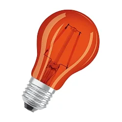 Ampoules décoratives à filament STAR DÉCOR CLASSIC A60 - ORANGE 515 commutable A60 clair E27 2,5W 160lm 1500K 300° CRI >50 