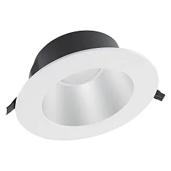 recessed luminaire DOWNLIGHT UGR19 DN195 UGR < 19 IP54/IP20, 21W 2520lm 4000K 65° 65° CRI >=80