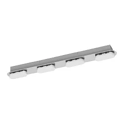 Luminaire mural SMART+ WIFI ORBIS WALL DUPLO 580MM TW 4 flammes, Tunable White, contrôlable via WLAN / WIFI IP44, gradable