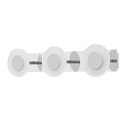 Luminaire mural SMART+ WIFI ORBIS WALL WAVE 520MM TW 3 flammes, Tunable White, contrôlable via WLAN / WIFI IP44, gradable