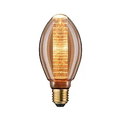 Ampoules décoratives à filament B75 INNER GLOW RING LED Forme de poire E27 4W 200lm 1800K CRI >80 
