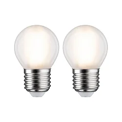 Ampoule à filament forme de gouttes P45 lot de 2 E27 5W 470lm 2700K CRI >80 