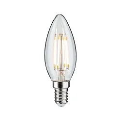 Ampoule à filament forme bougie B35 E14 4,8W 470lm 2700K CRI >80 gradable