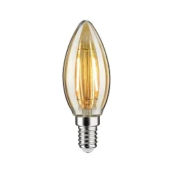 Ampoule à filament forme bougie B35 E14 4,7W 430lm 2500K CRI >80 gradable