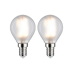 Ampoule à filament forme de gouttes P45 lot de 2 E14 4,5W 470lm 2700K CRI >80 