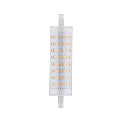 Lampe à tige LED R7s 118mm R7S langue, commutable R7s 12W 1521lm 2700K CRI >80 