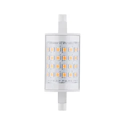 Lampe à tige LED R7s 78mm R7S court, commutable R7s 9W 1055lm 2700K CRI >80 