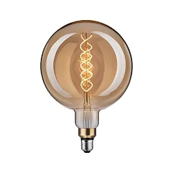 Ampoules décoratives à filament FILAMENT BIG GLOBE DOUBLE SPIRAL G200 clair E27 7W 400lm 1800K CRI >80 gradable