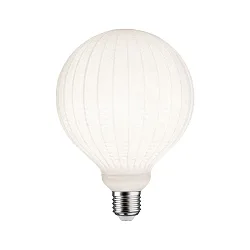 Globe de filament d'ampoule GLOBE G125 WHITE LAMPION V3 rainuré G125 terne E27 4,3W 400lm 3000K CRI >80 gradable