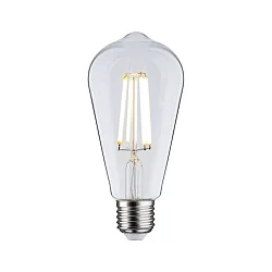 Ampoule Edison forme d'ampoule ECO-LINE ST64 FILAMENT commutable ST64 clair E27 4W 840lm 3000K 360° CRI >80  dégager
