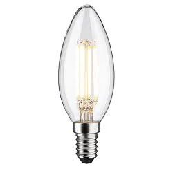 Ampoule à filament forme bougie ECO-LINE CANDLE commutable P45 clair E14 4W 840lm 3000K 360° CRI >80  dégager