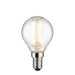 Ampoule à filament forme de gouttes ECO-LINE DROP commutable P45 clair E14 4W 840lm 3000K 360° CRI >80  dégager
