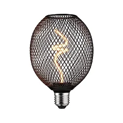 Lampe à filament LED METALLIC GLOW GLOBE  3-STEP DIM E27 4W 160lm 1800K CRI >80 gradable