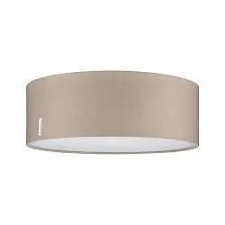 Luminaire de plafond MARI avec abat-jour E27, beige gradable