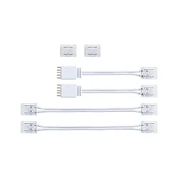 1- raccord monophasé MAXLED FULL LINE COB lot de 2, blanche