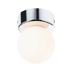 wall and ceiling luminaire GOVE G9 IP44, chrome, mat 