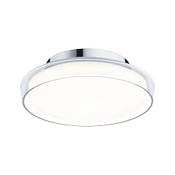Applique et plafonnier LUENA IP44, chrome, mat 