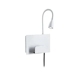 Lampe de lecture HALINA LED avec connexion USB IP20
