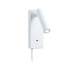 Lampe de lecture HULDA LED avec connexion USB IP20, blanche gradable