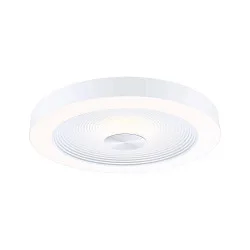 Applique et plafonnier VOLEA Ø 40CM direct / indirect IP44, or, noir, argent gradable