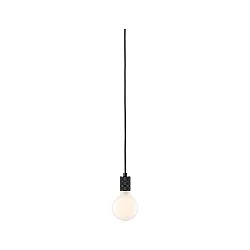 Luminaire à suspension NEORDIC TILLA avec interrupteur, avec prise de courant E27 IP20
