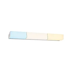 Luminaire de miroir HOMESPA LUNO LED court, avec capteur, CCT Switch IP44, aluminium 