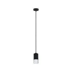 Luminaire à suspension KAME 3STEP-DM cylindrique, dimmable, réglable IP44, mat, noir éclatant gradable