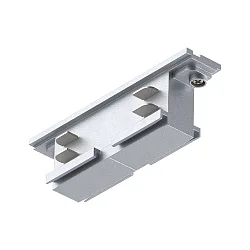 Connecteur longitudinal triphasé PRORAIL3, argent