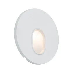 Luminaire d'encastrement mural  WALL standard, rond, blanche