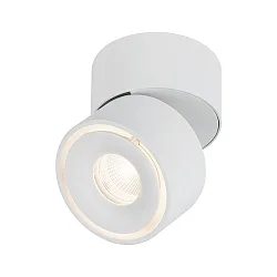 Spot SPIRCLE LED rotatif, inclinable IP20, blanc mat 