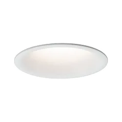 Lumière encastrée CYMBAL COIN LED rigide IP20, blanc mat gradable