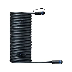 Câble PLUG&SHINE 3 fois, étanche, noir 