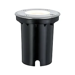 Paulmann Floor recessed luminaire IP67 3,5W GU10 stainless steel, 108mm round