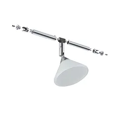 Lampe à corde COLMAR GU4, chrome, satin gradable