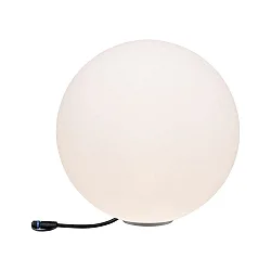 Lumière extérieure PLUG&SHINE GLOBE médium IP67, blanche gradable