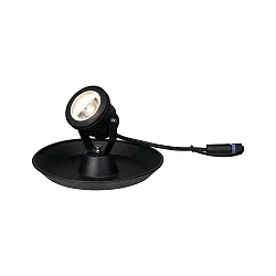 Eclairage sous-marine PLUG&SHINE UNDERWATER SPOT étanche IP68, noir  gradable