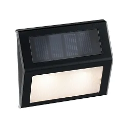 Lampe murale solaire DAYTON avec capteur de luminosité IP44, anthrazit 