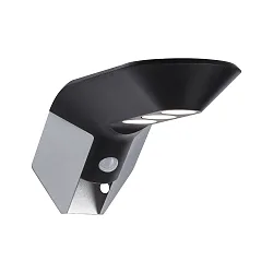 Lampe murale solaire SOLEY avec détecteur de mouvement IP44, anthrazit 