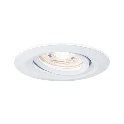 Lumière encastrée NOVA MINI LED pivotant IP23, blanc mat  4W 310lm 2700K 38° 38° CRI >80
