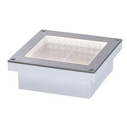 Projecteur encastré BRICK LED avec détecteur de mouvement IP67, aluminium, gris 